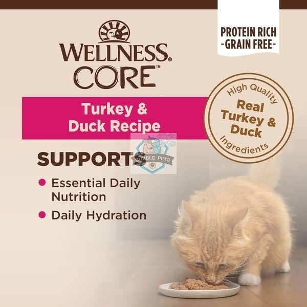 Wellness CORE+ Grain-Free Indoor Formula Wet Cat Food