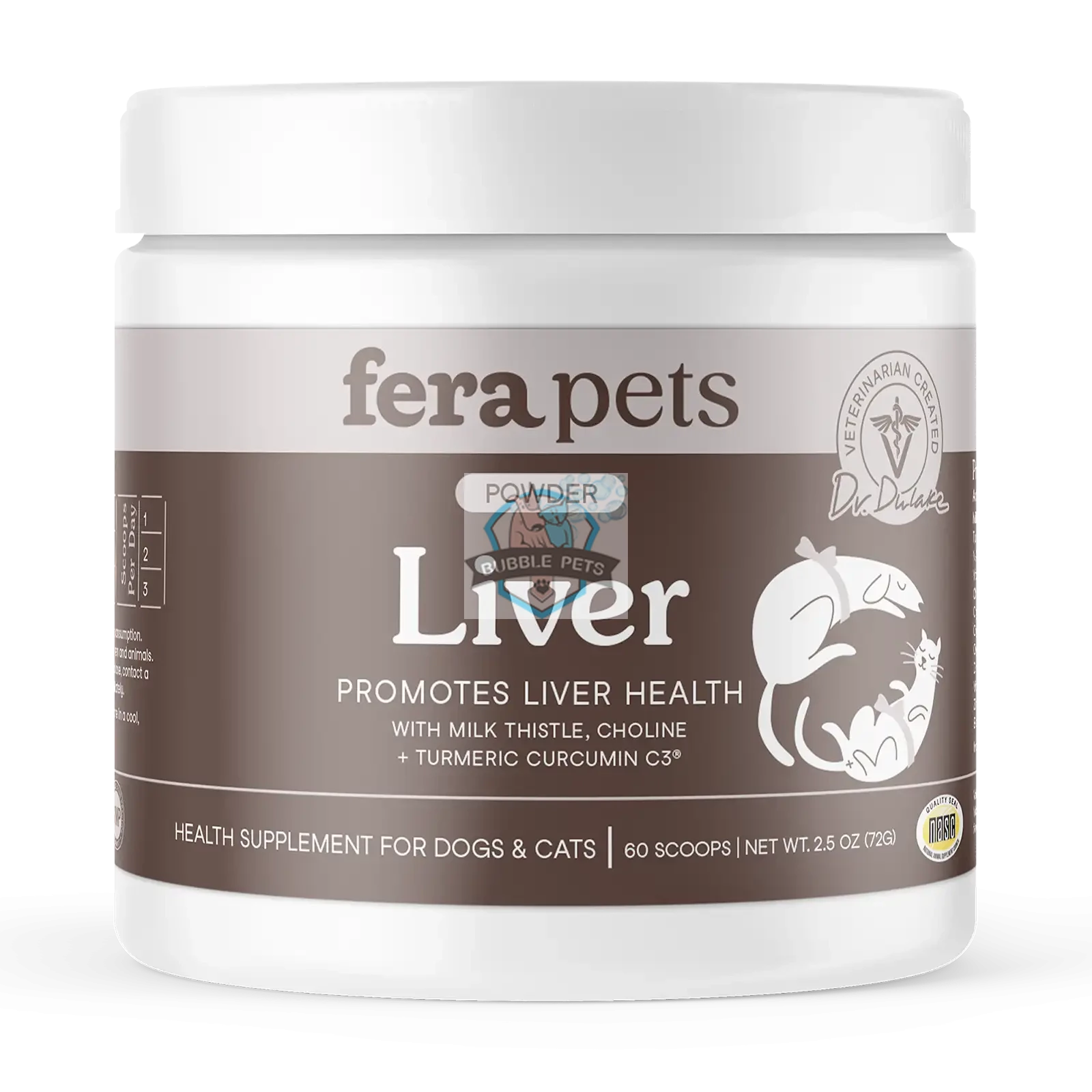 Fera Pet Organics Liver Support for Dogs and Cats