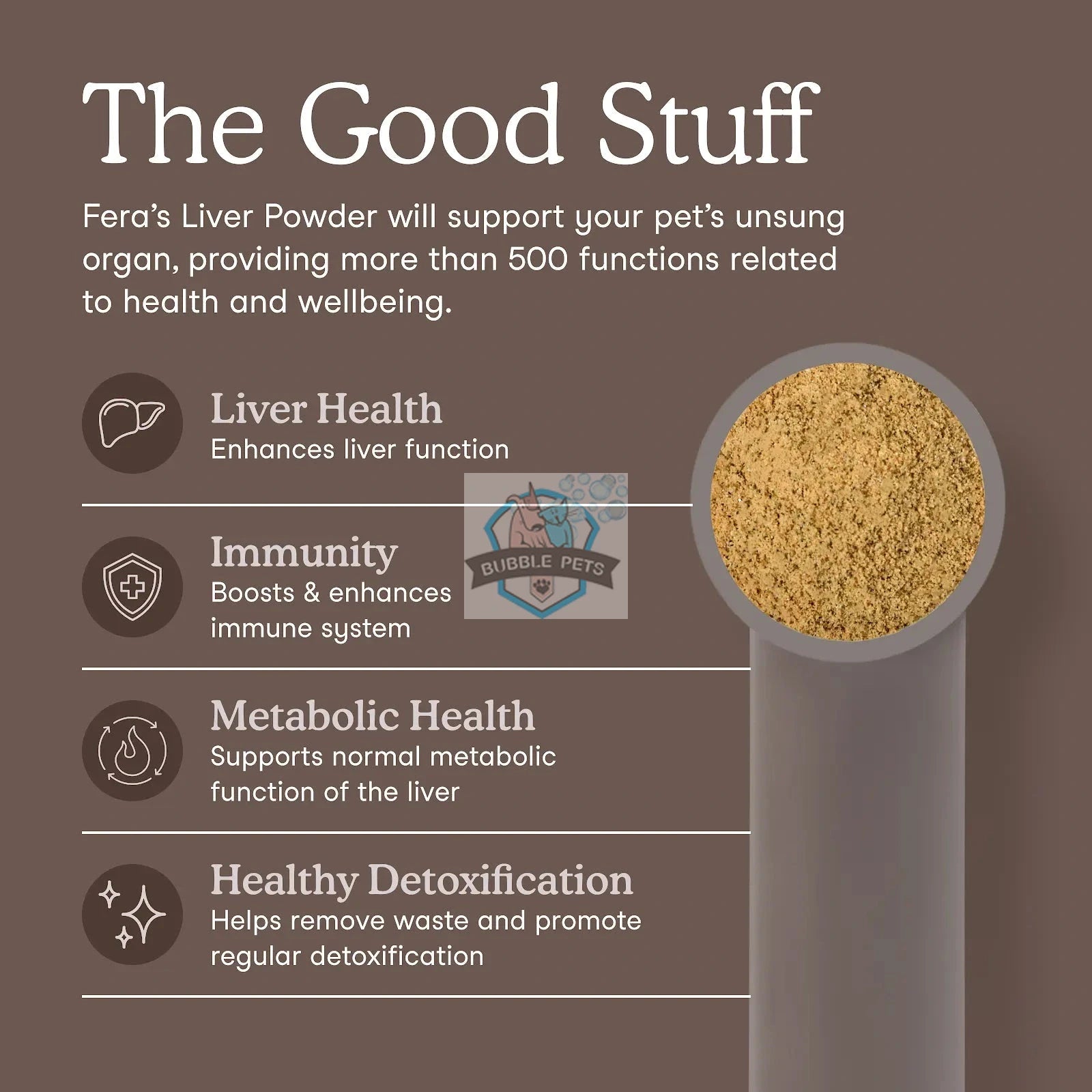 Fera Pet Organics Liver Support for Dogs and Cats