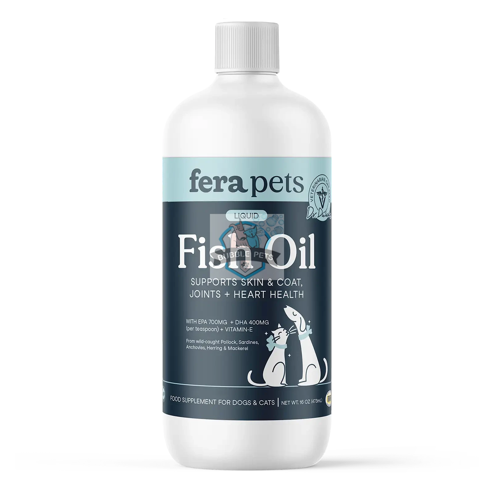Fera Pet Organics Fish Oil for Dogs & Cats