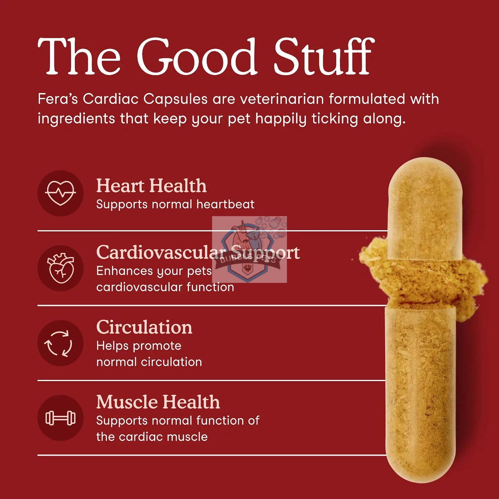 Fera Pet Organics Cardiac Support for Dogs & Cats