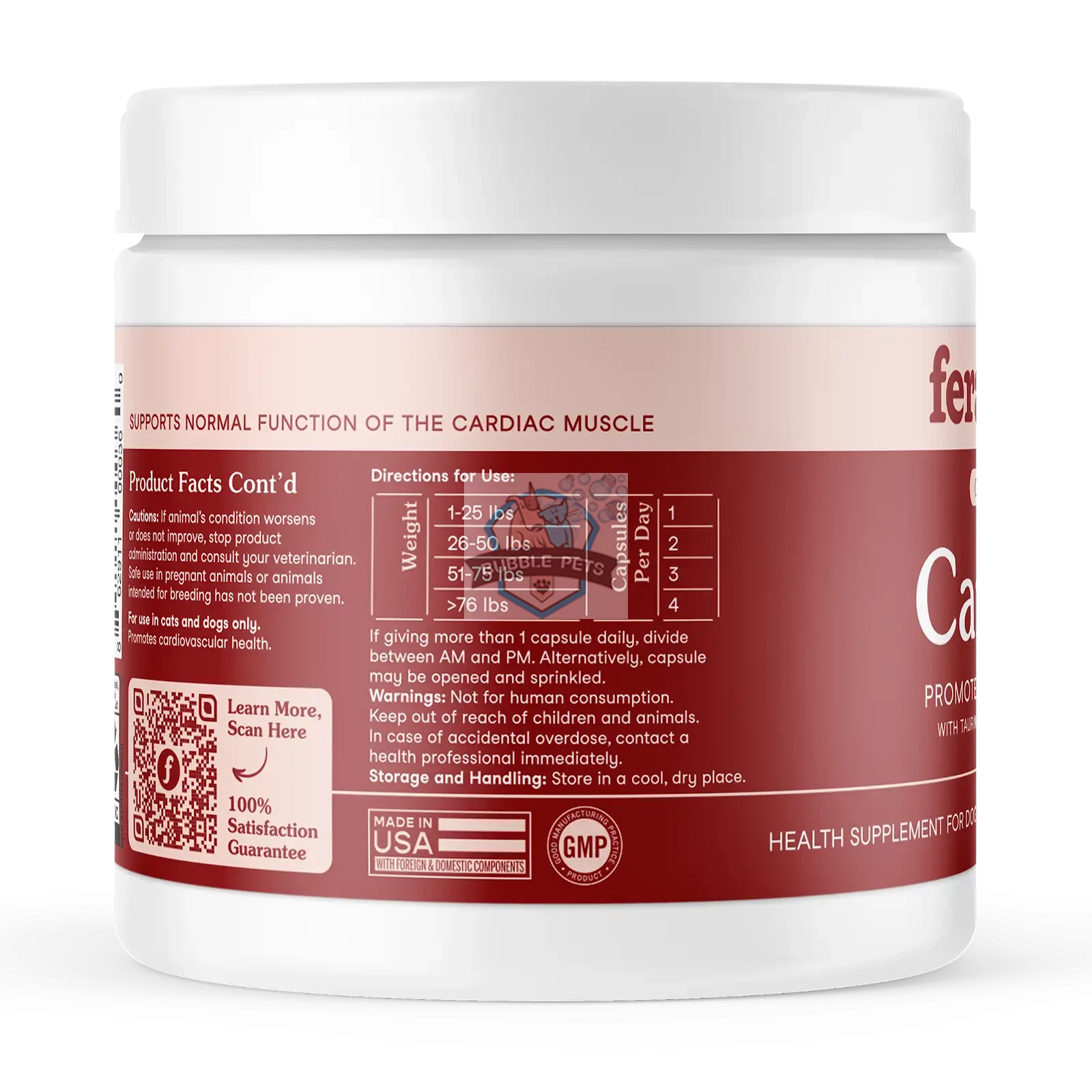 Fera Pet Organics Cardiac Support for Dogs & Cats