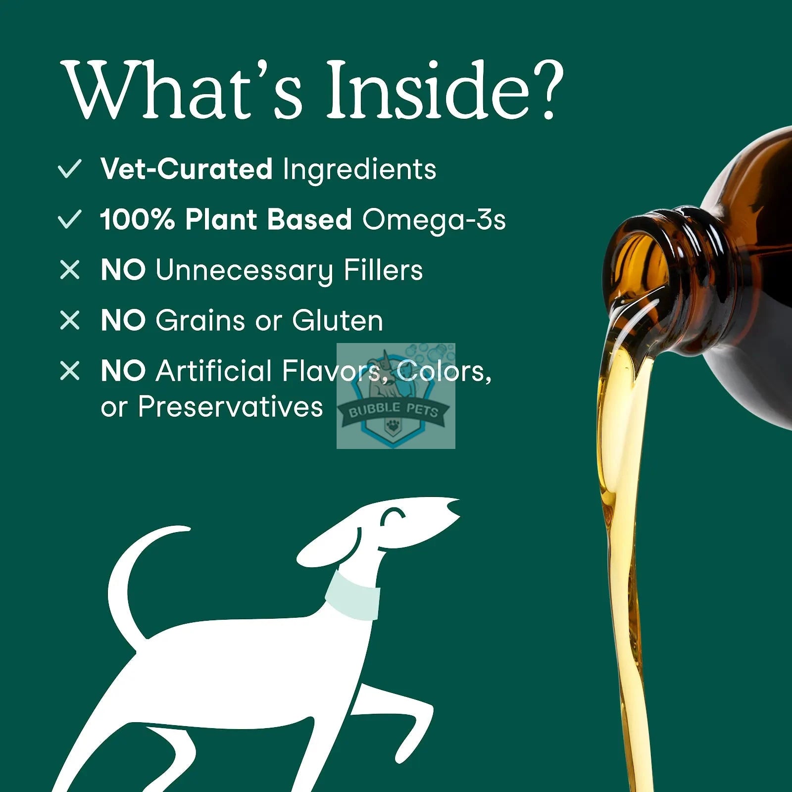 Fera Pet Organics Vegan Omega-3S Algae Oil