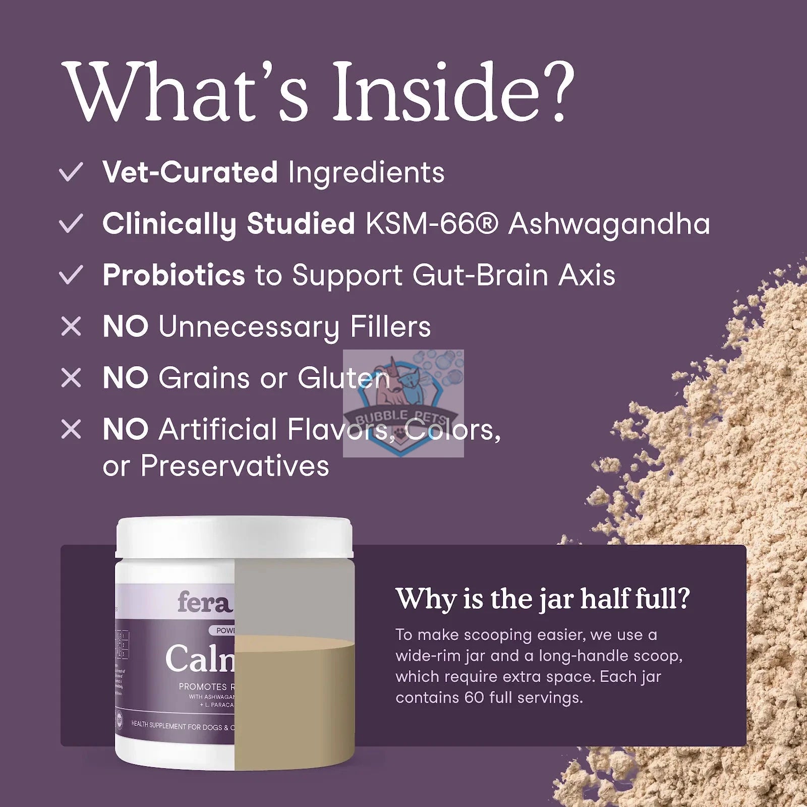 Fera Pet Organics Calming Support for Dogs and Cats