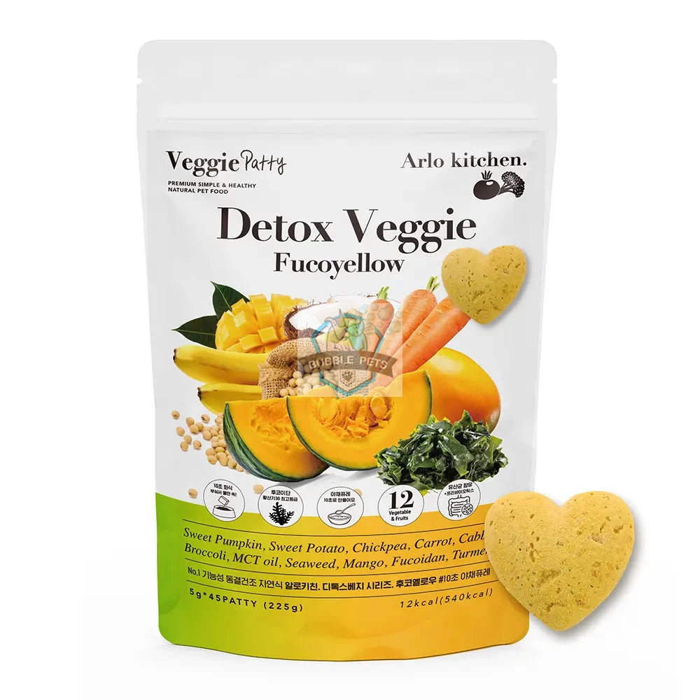 Arlo Kitchen Detox Yellow Freeze Dried Veggie Patties