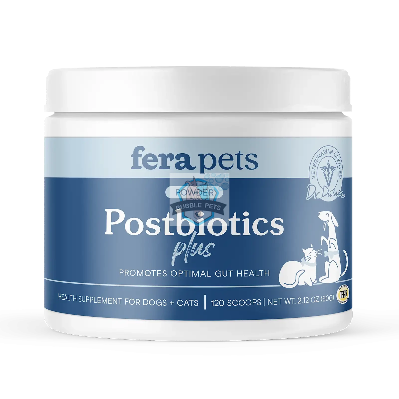 Fera Pet Organics Postbiotics Plus for Microbiome Support for Dogs and Cats