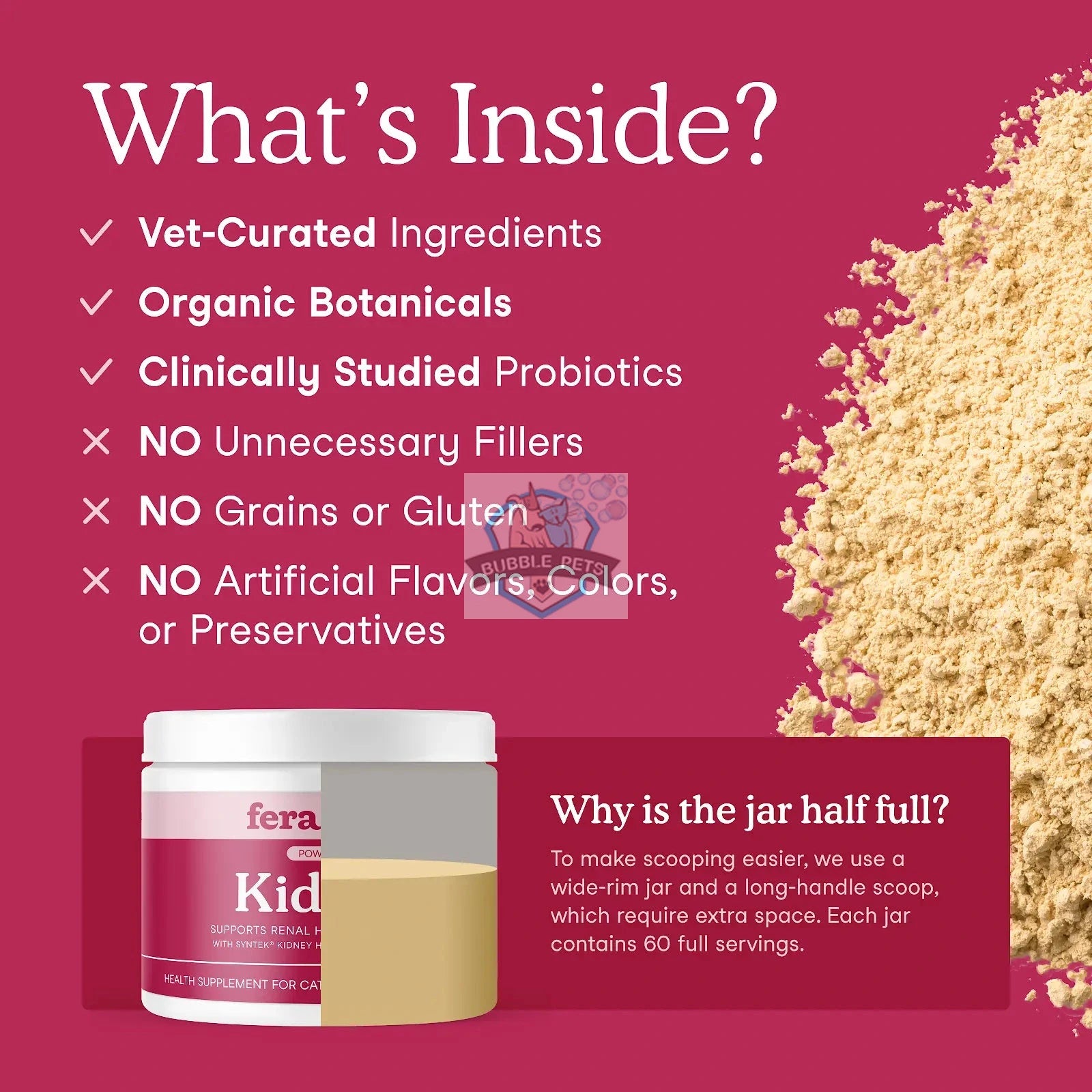 Fera Pet Organics Kidney Support for Cats