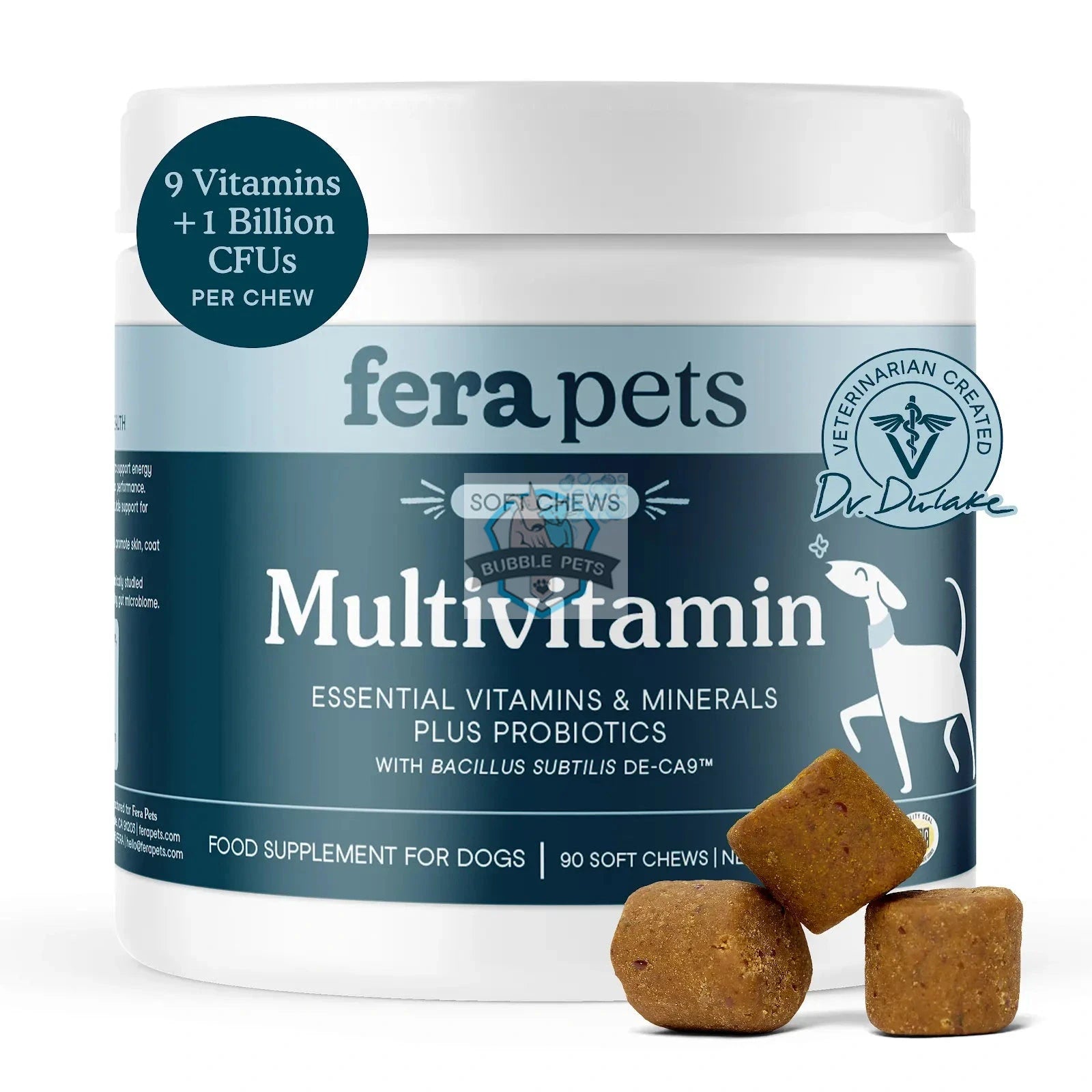 Fera Pet Organics Multivitamin Soft Chews for Dogs and Cats
