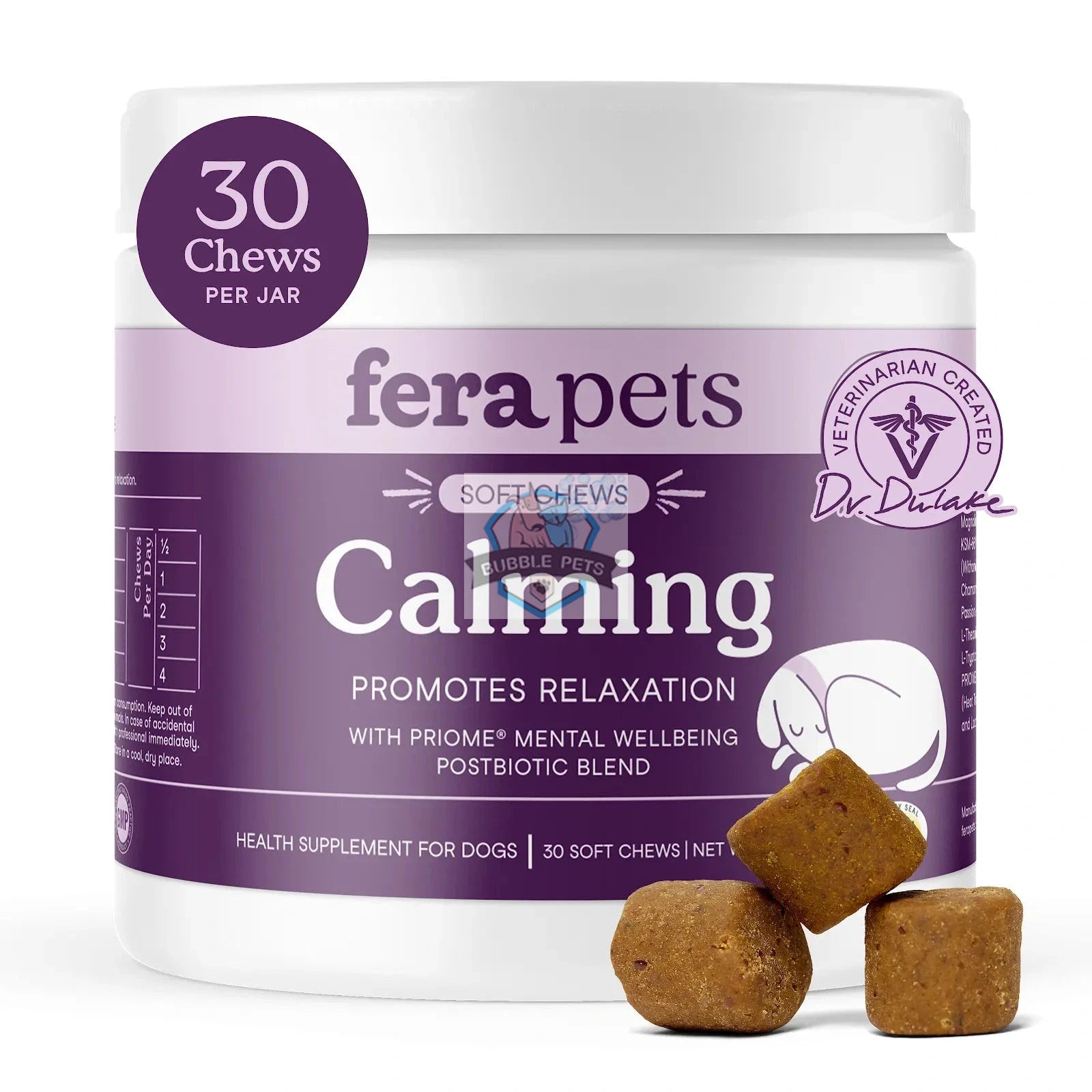 Fera Pet Organics Calming Soft Chews for Dogs and Cats