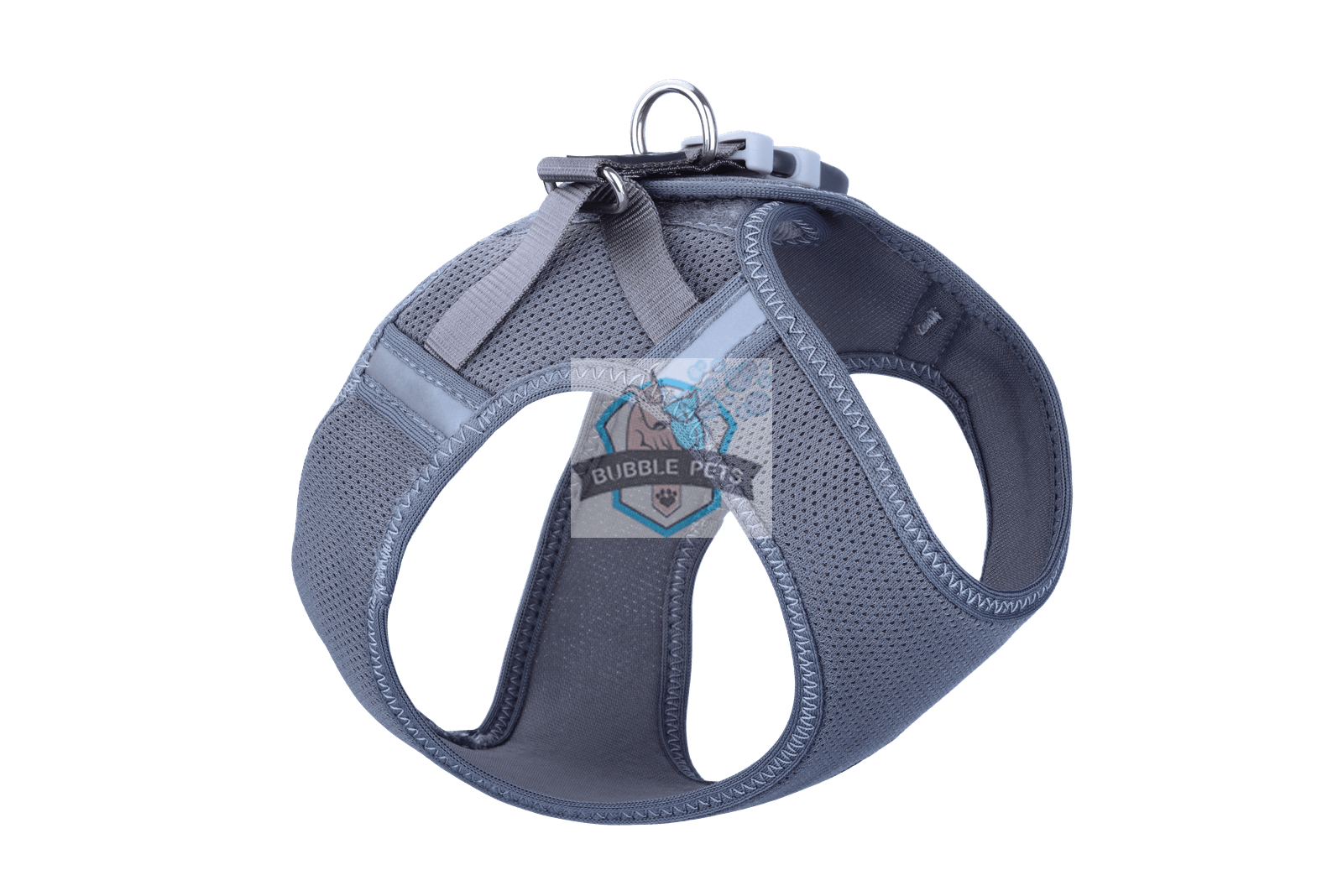 Red Dingo Mesh Harness - Cool Grey