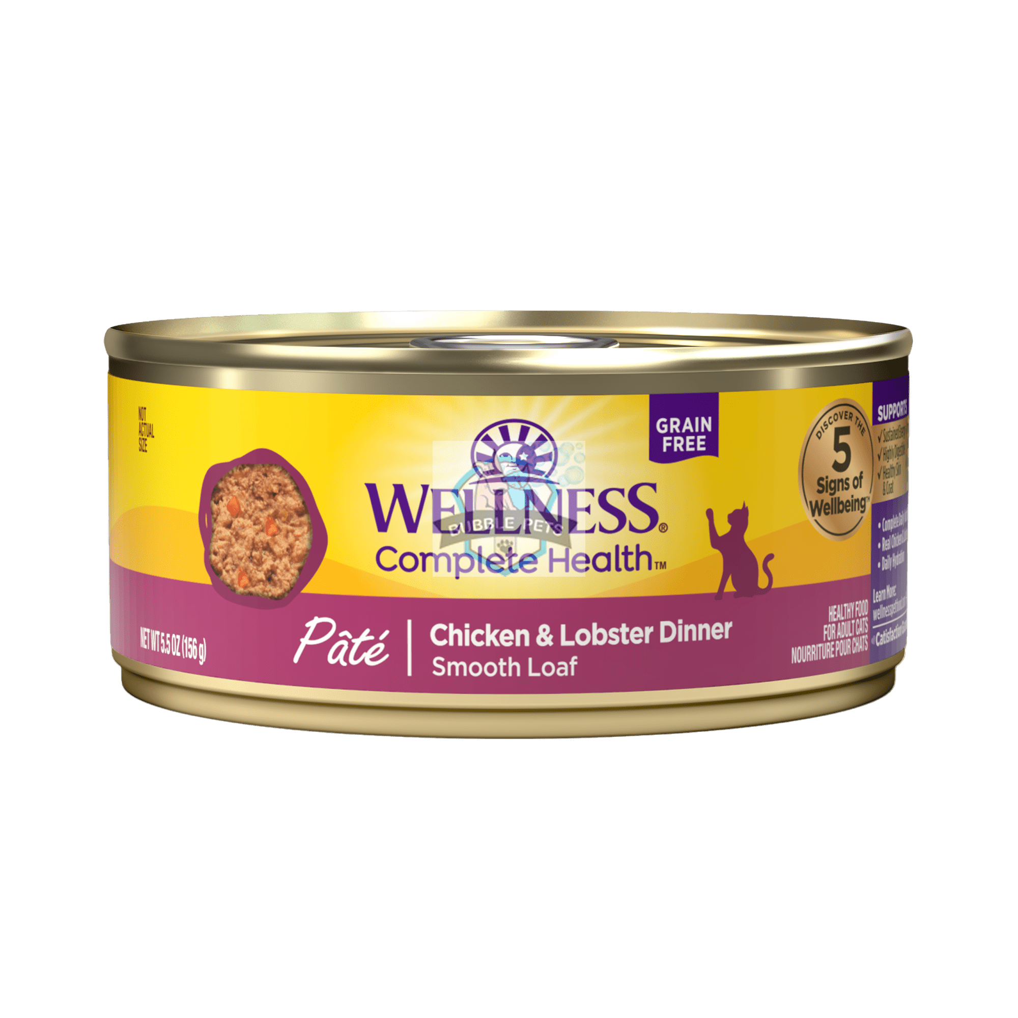 Wellness Complete Health Chicken & Lobster Pate Canned Cat Food