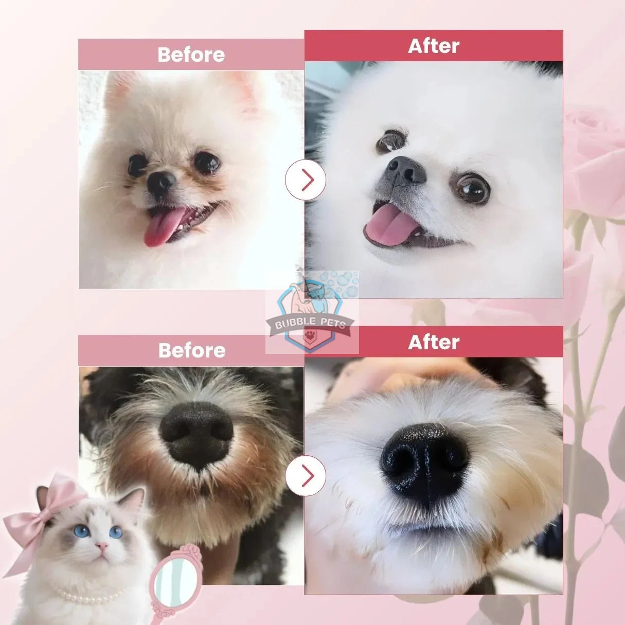 For Furry Friends P.A.W.S Pet Facial Wipes
