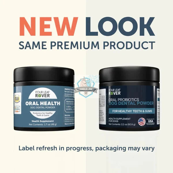 Four Leaf Rover Oral Probiotics - Dental Powder for Dogs