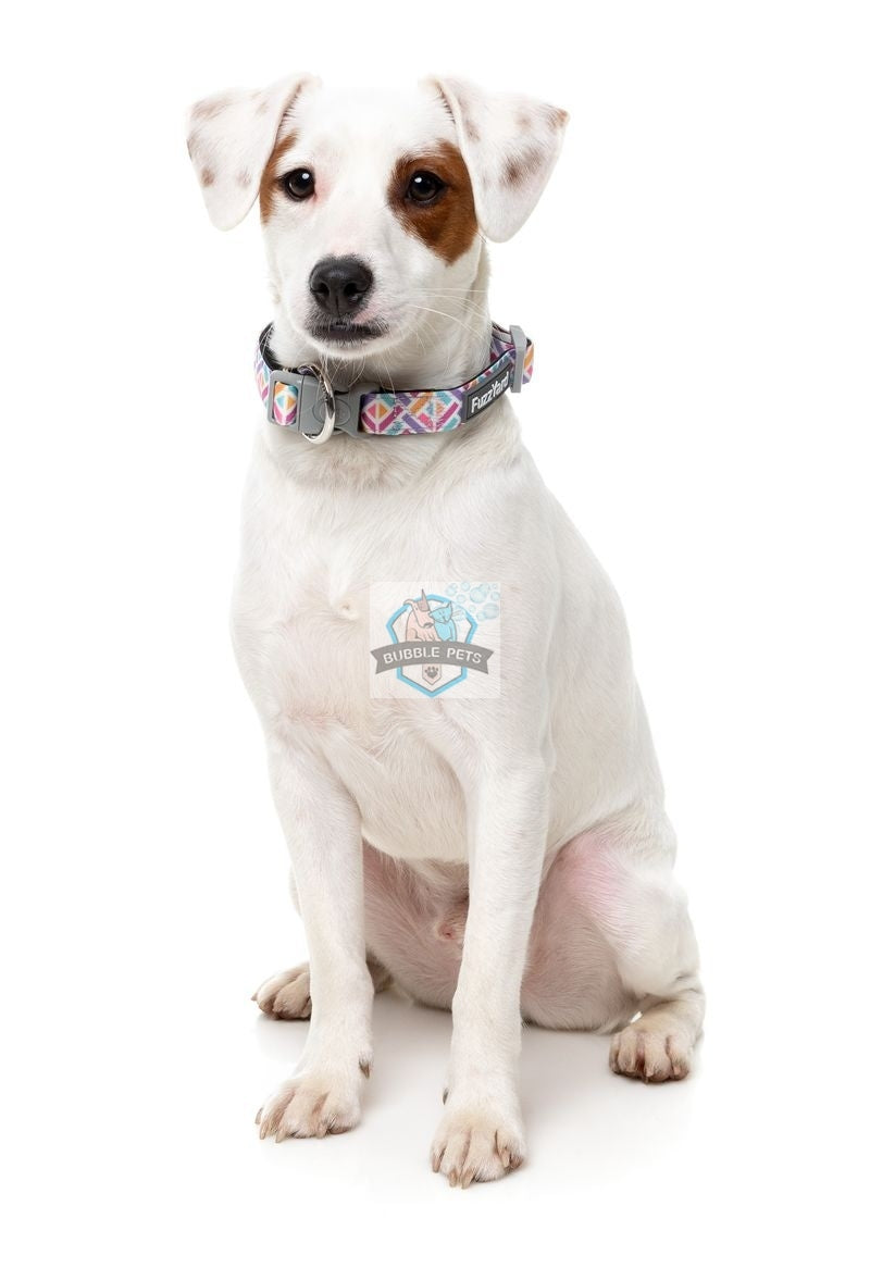 15% OFF FuzzYard Pet Collar - Bubblegum Burst