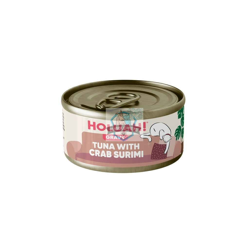 NEW: Holuah! Tuna with Crab Surimi Gravy Canned Cat Food