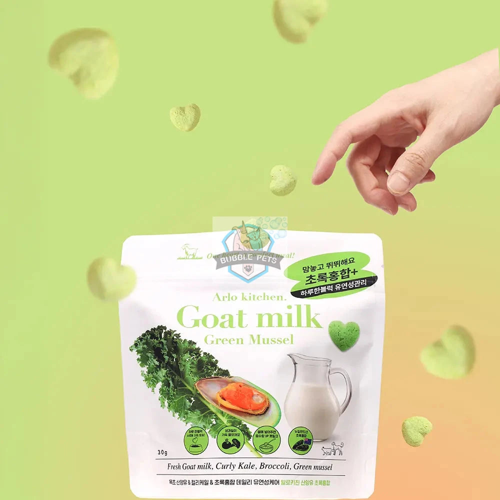 Arlo Kitchen Goat Milk Green Mussel Treats