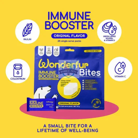 Wonderfur Immune Booster Freeze-Dried Treats for Dogs