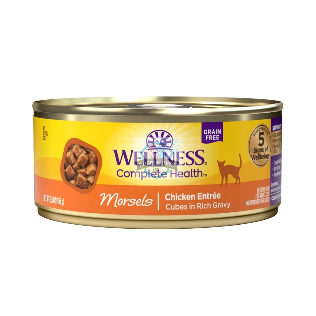 Wellness Complete Health Morsels Chicken Entree Canned Cat Food