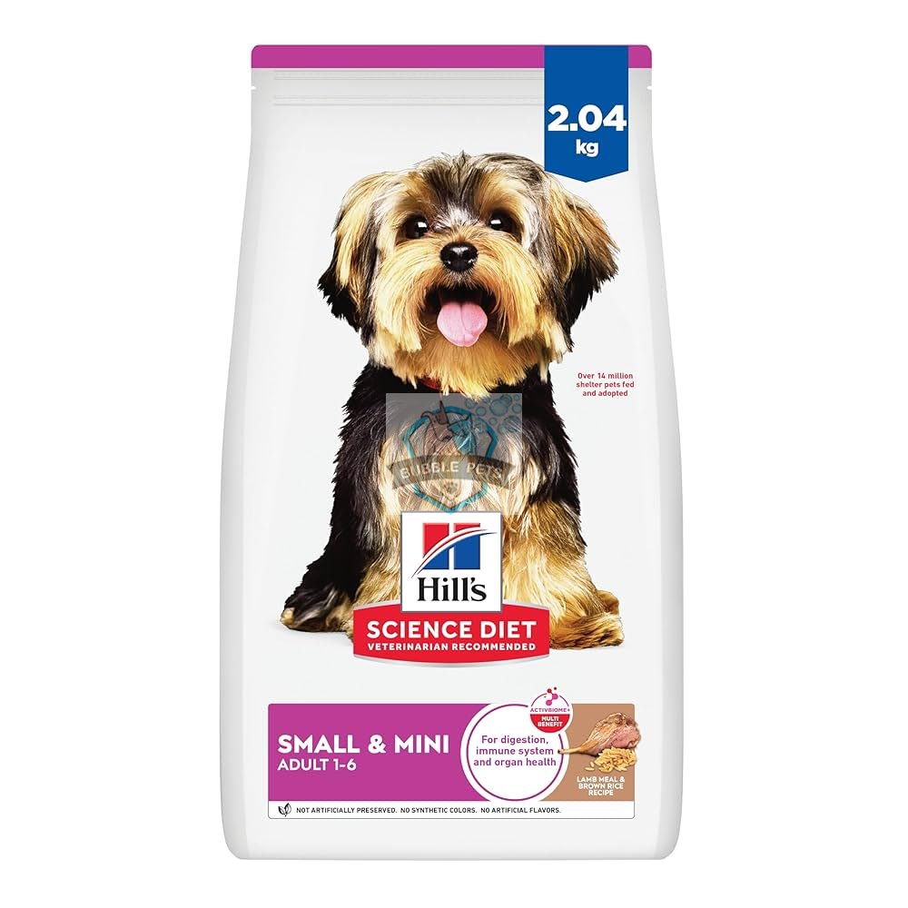 Hills Science Diet Adult Small Paws Lamb Meal & Brown Rice