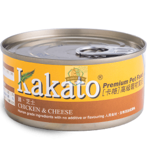 Kakato Chicken & Cheese Canned Cat & Dog Food