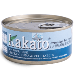Kakato Chicken, Tuna & Vegetables Canned Cat & Dog Food 170g