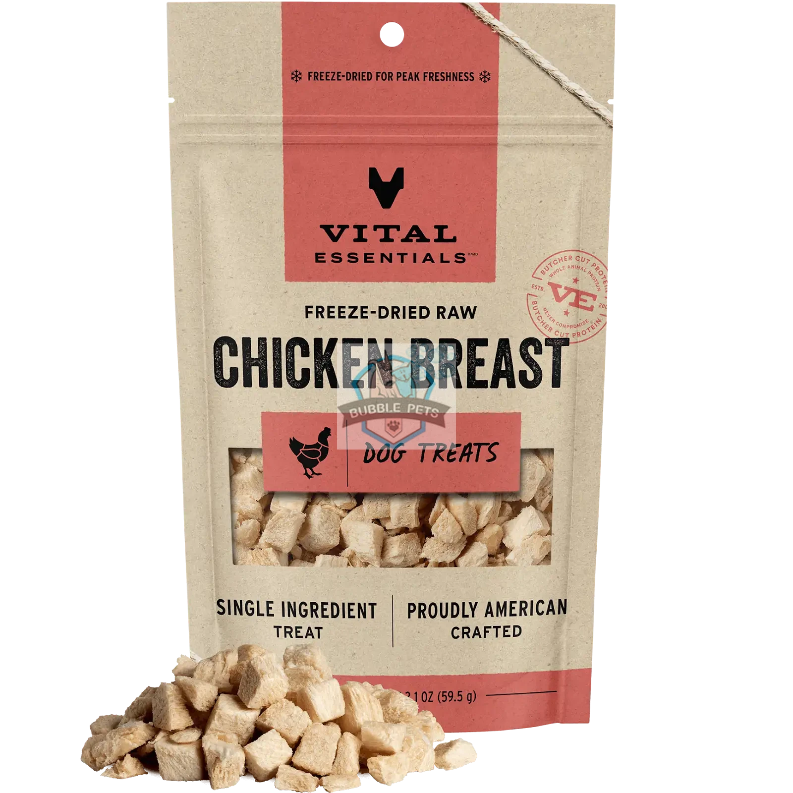 Vital Essentials Freeze-Dried Single Ingredient Dog Treats