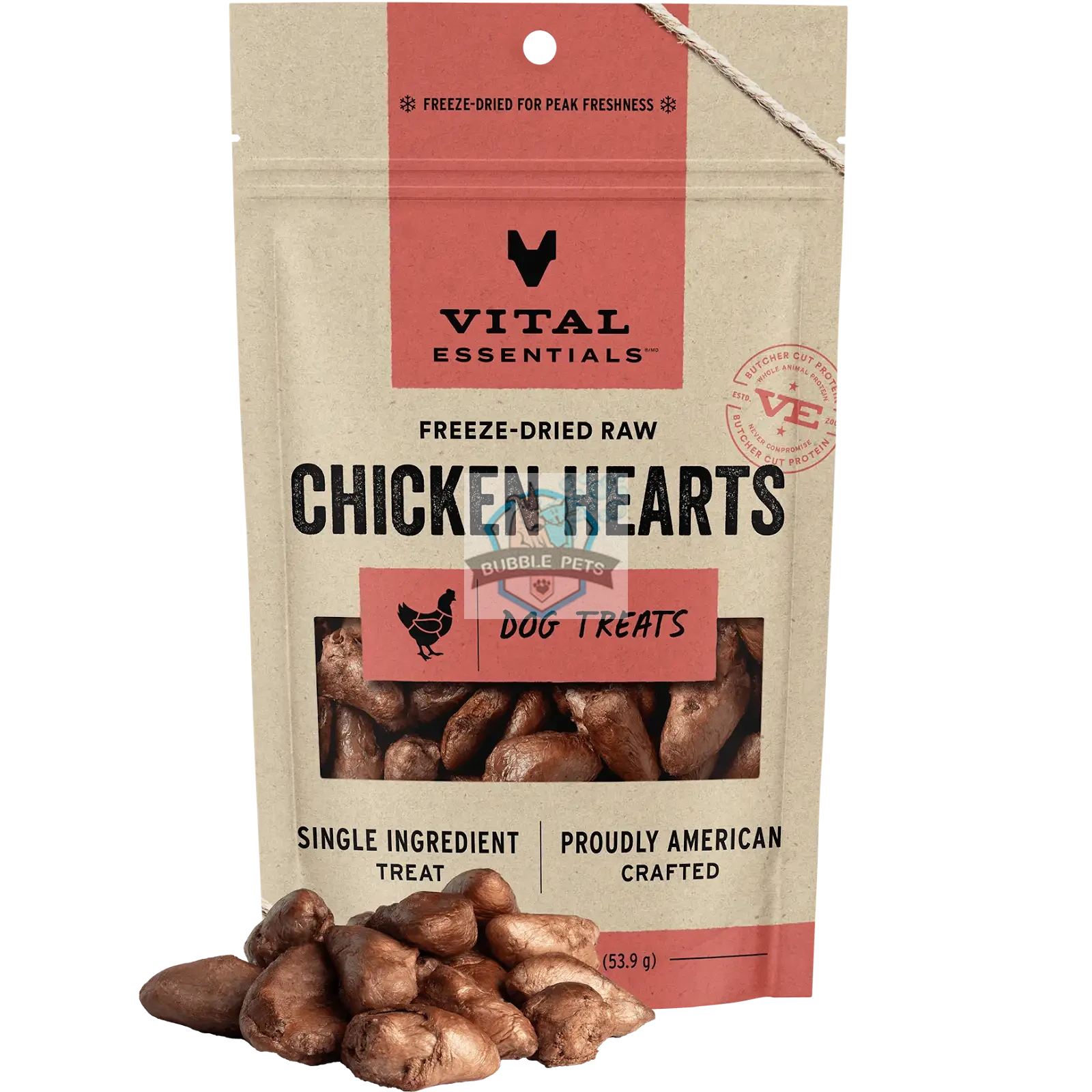 Vital Essentials Freeze-Dried Single Ingredient Dog Treats