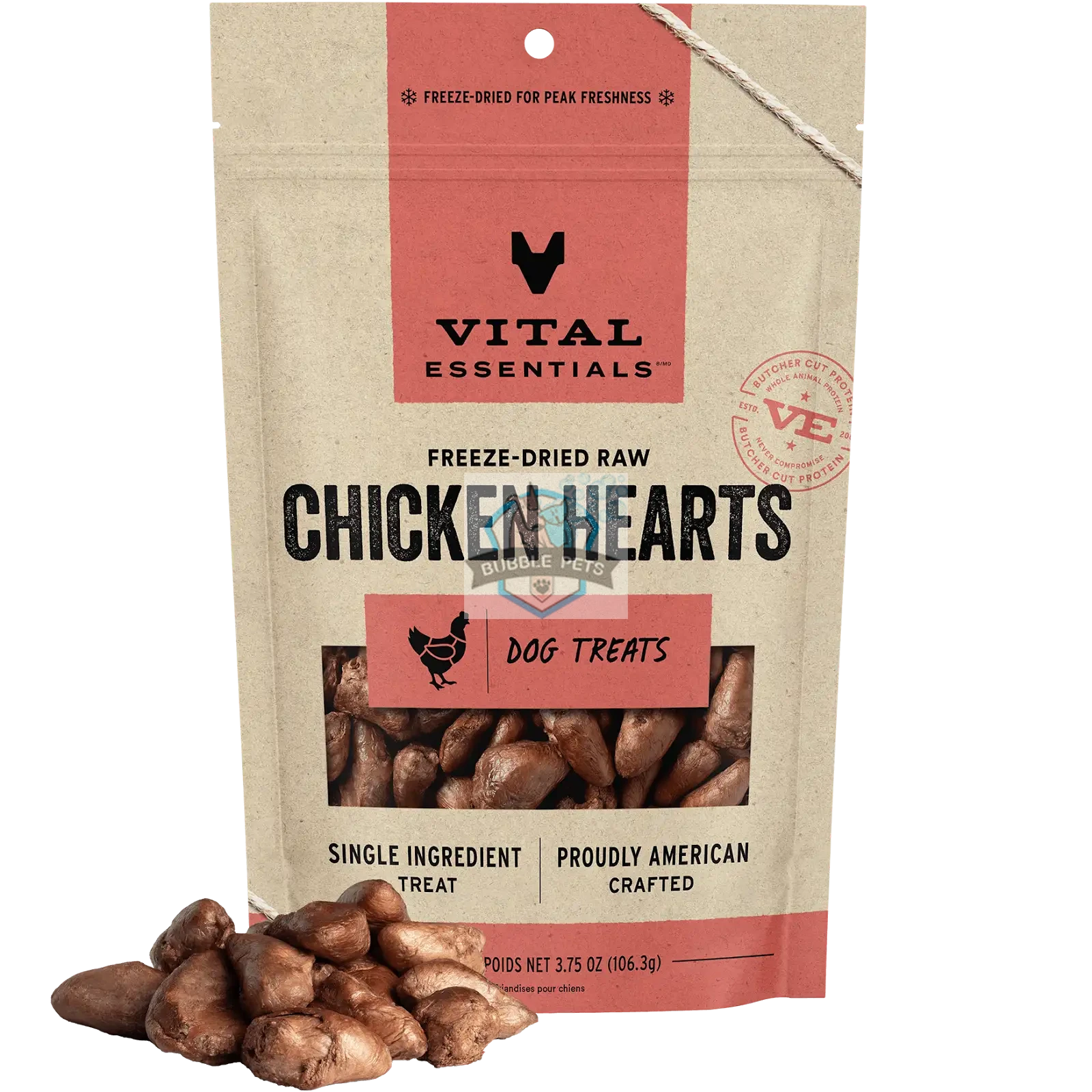 Vital Essentials Freeze-Dried Single Ingredient Dog Treats