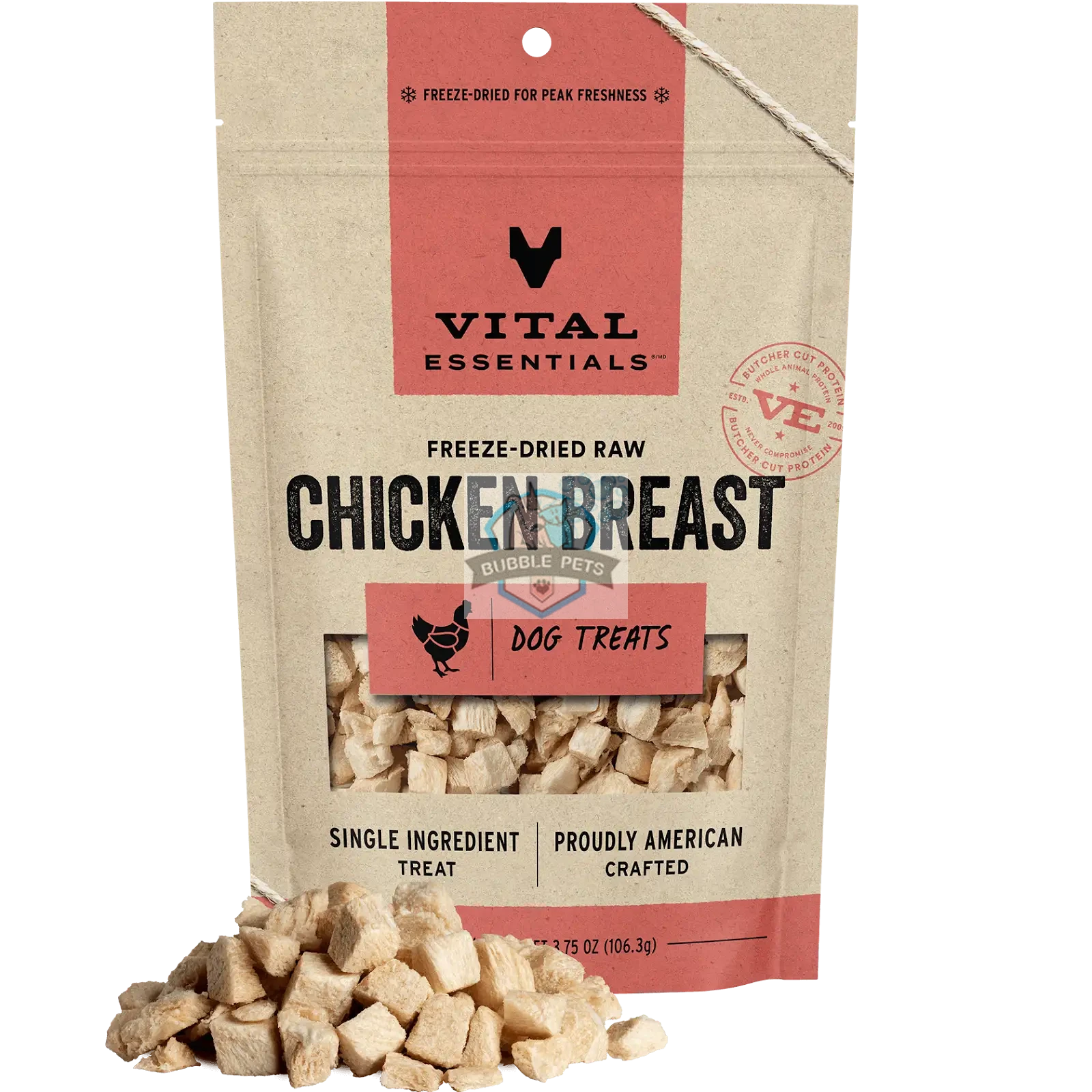 Vital Essentials Freeze-Dried Single Ingredient Dog Treats