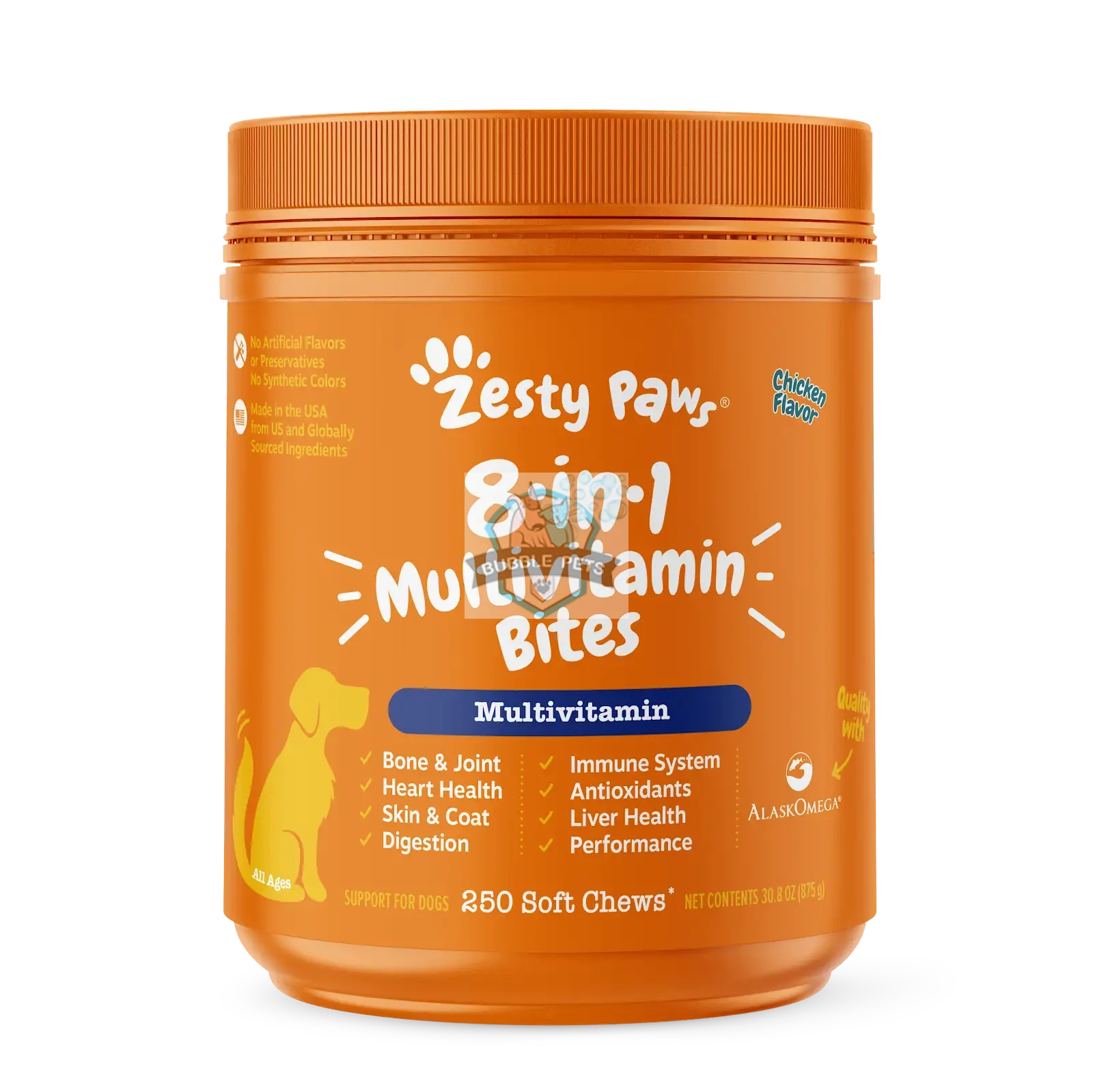 Zesty Paws 8-in-1 Multifunctional Bites for Dogs