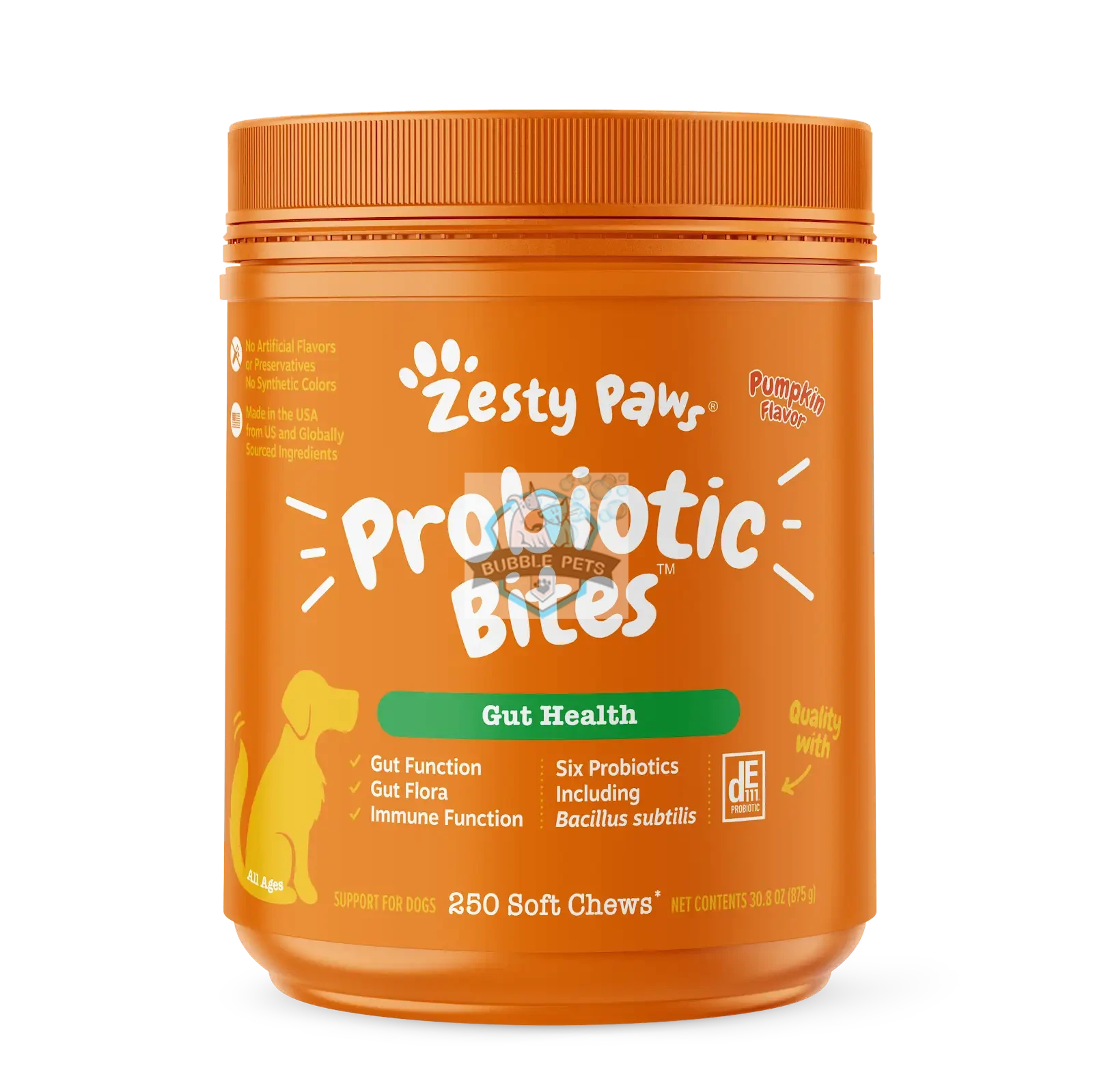 Zesty Paws Probiotic Bites™ Soft Chews for Dogs