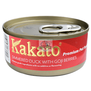 Kakato Simmered Duck w/ Goji Berries Canned Cat & Dog Food 70g