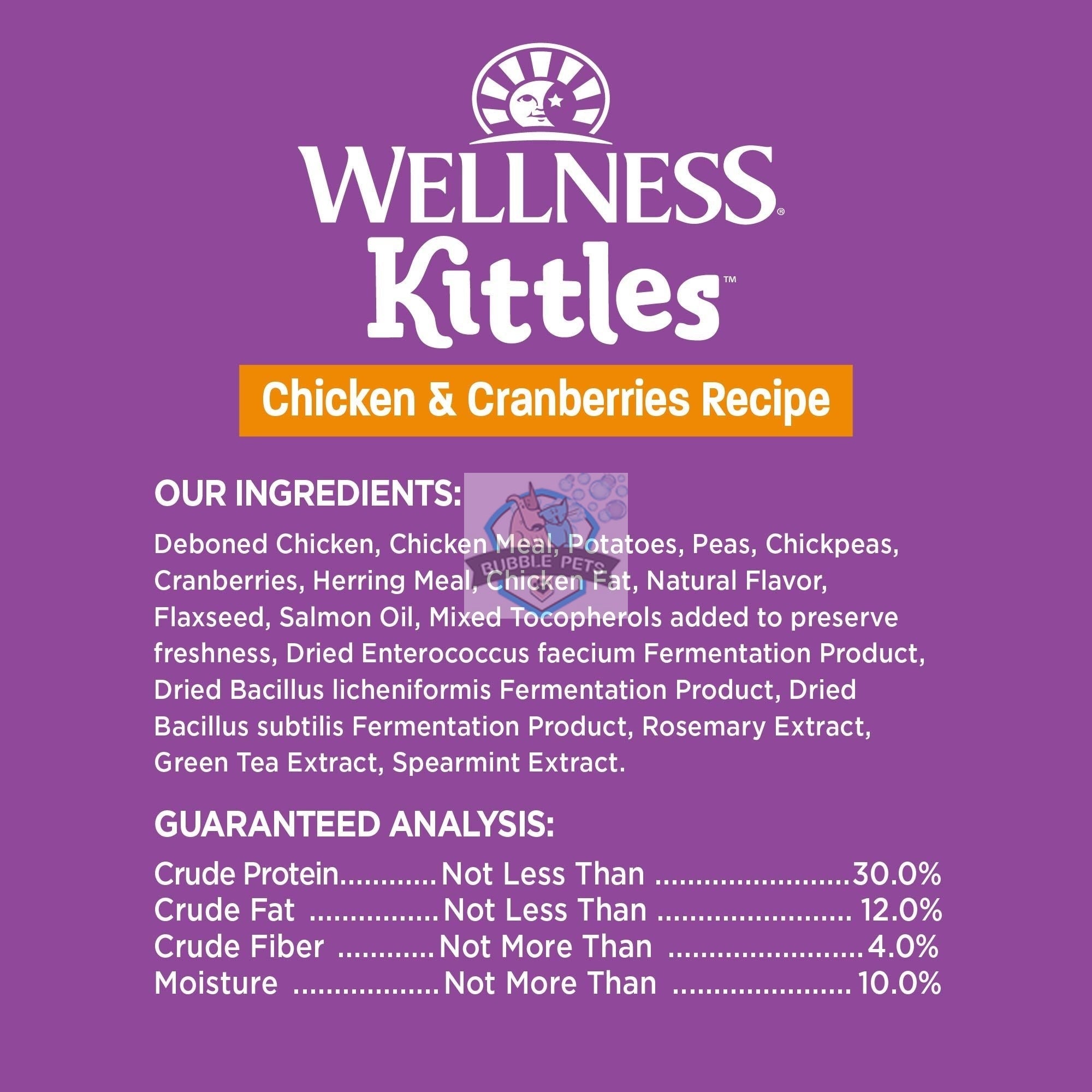 Wellness Kittles Chicken and Cranberries Cat Treats