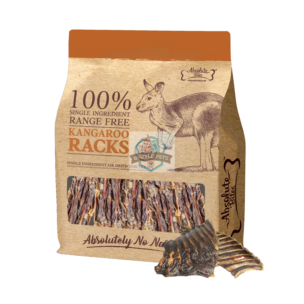 Absolute Bites Air Dried Roo Racks 250g