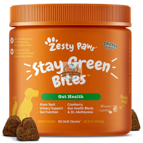Zesty Paws Stay Green Bites™ for Dogs (Chicken)