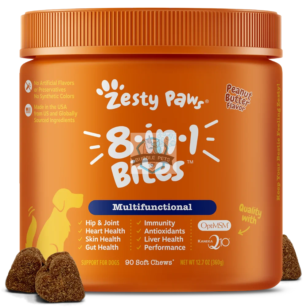 Zesty Paws 8-in-1 Multifunctional Bites for Dogs