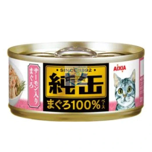 Aixia Jun-Can Mini Tuna with Salmon Canned Cat Food 65g
