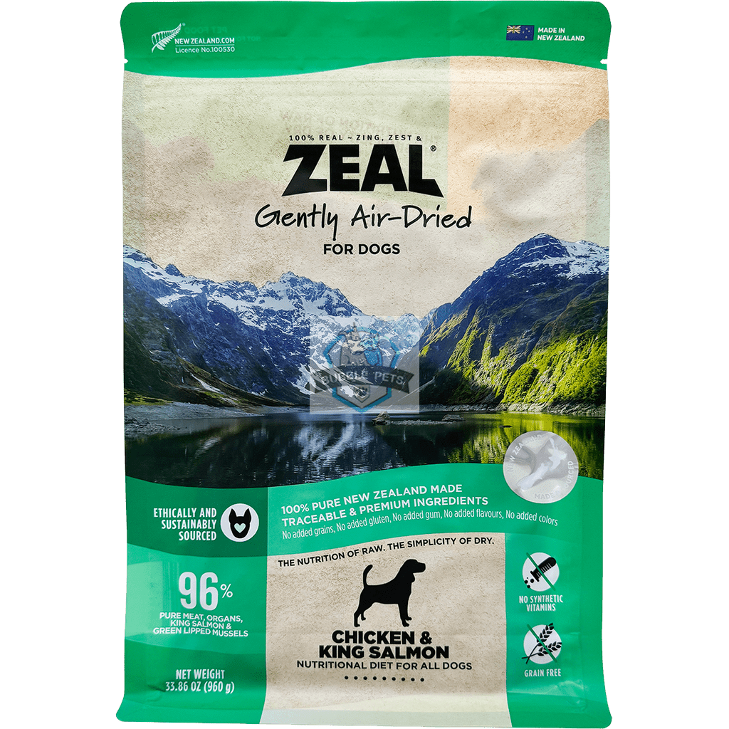 Zeal Gently Air Dried Chicken & Salmon Dry Dog Food
