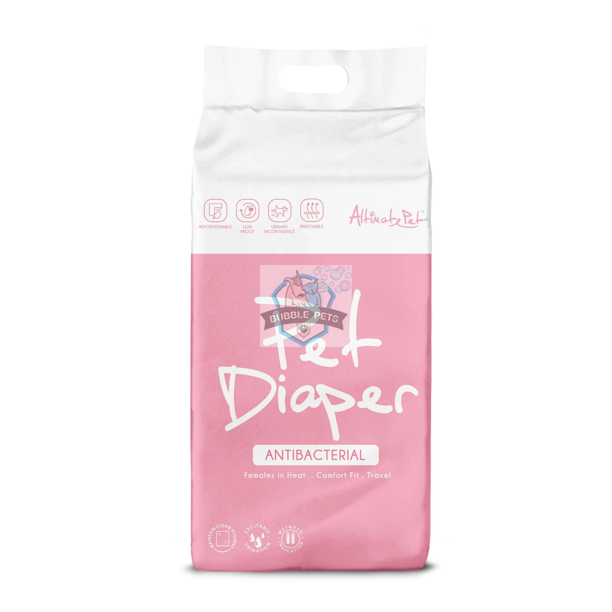 Altimate Pet Antibacterial Disposable Pet Diaper (5 sizes)