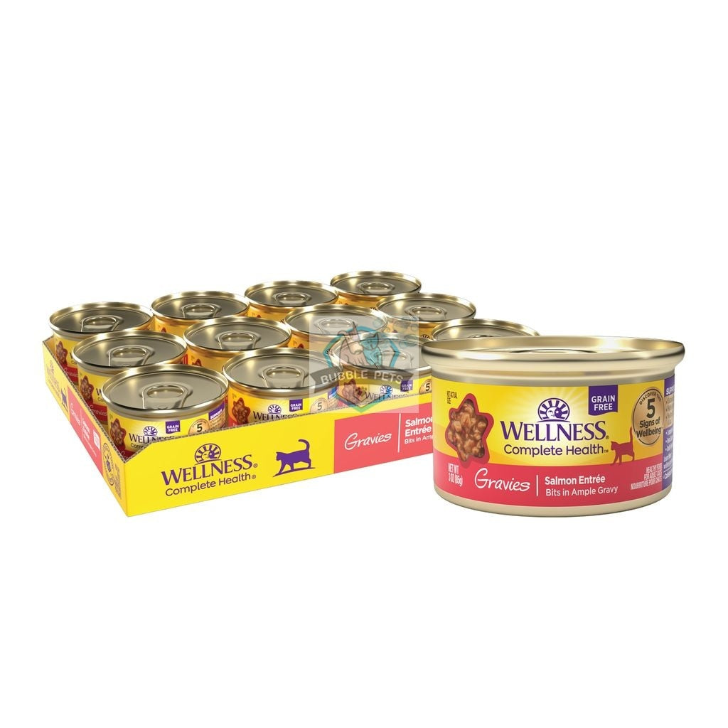 Wellness Complete Health Gravies Salmon Entree Canned Cat Food