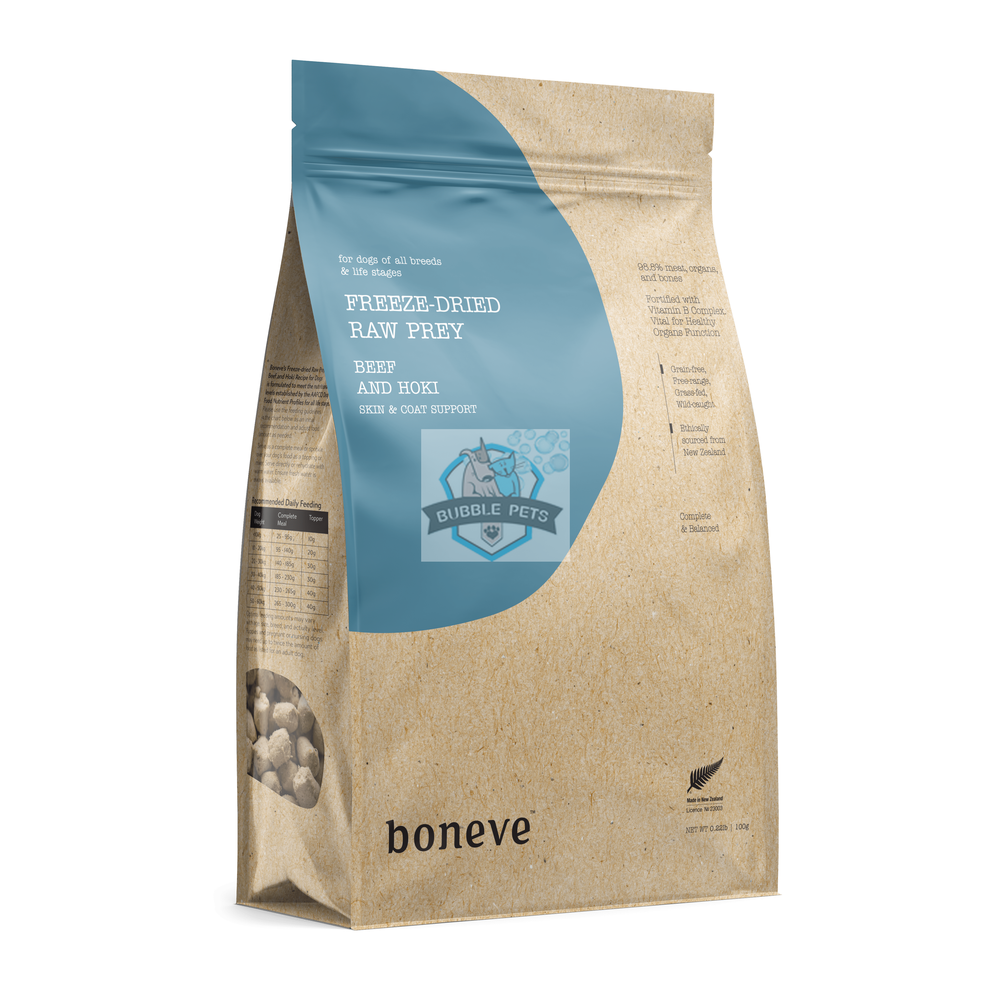 PROMO: ANY 2 FOR $105 Boneve Freeze Dried Food 340g