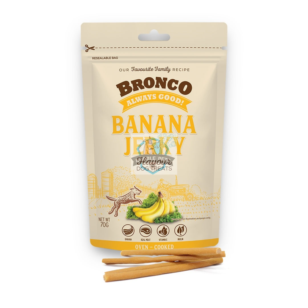 Bronco Jerky Banana 70g