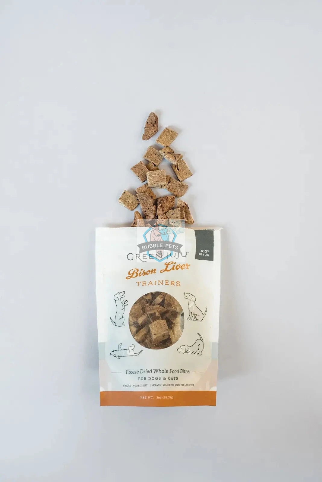 Green Juju Bison Liver Trainer Treats