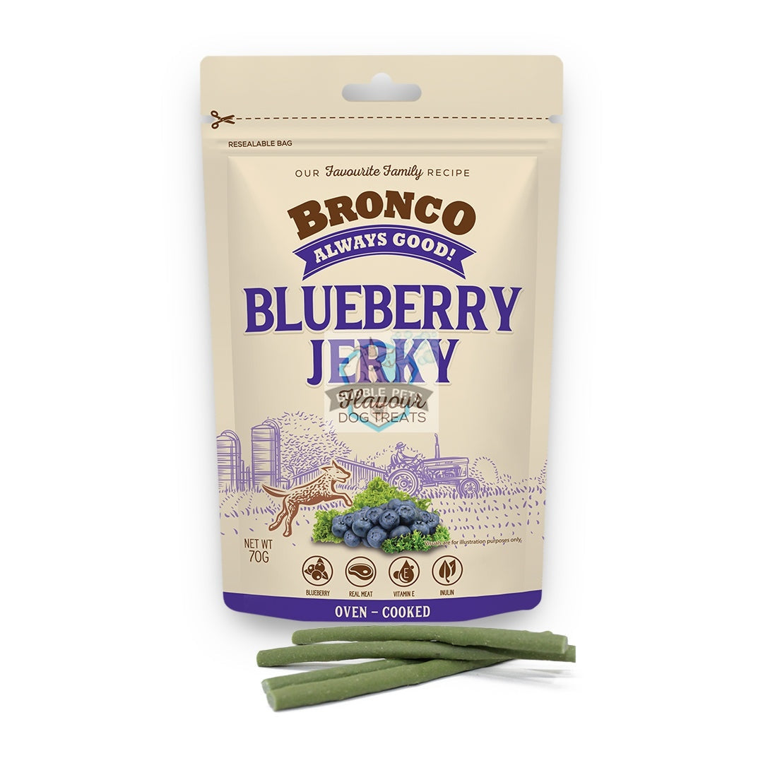 Bronco Jerky Blueberry 70g