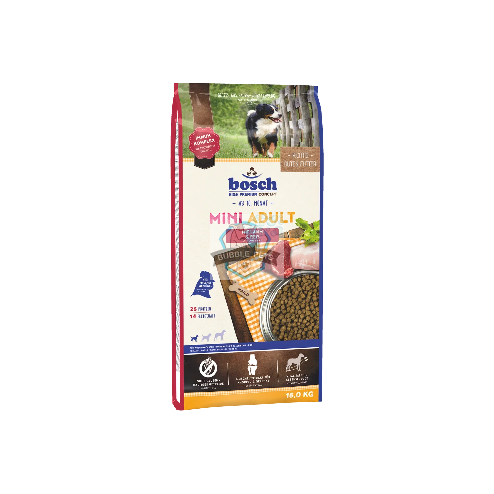 Bosch High Premium Mini Adult Lamb and Rice Dog Food