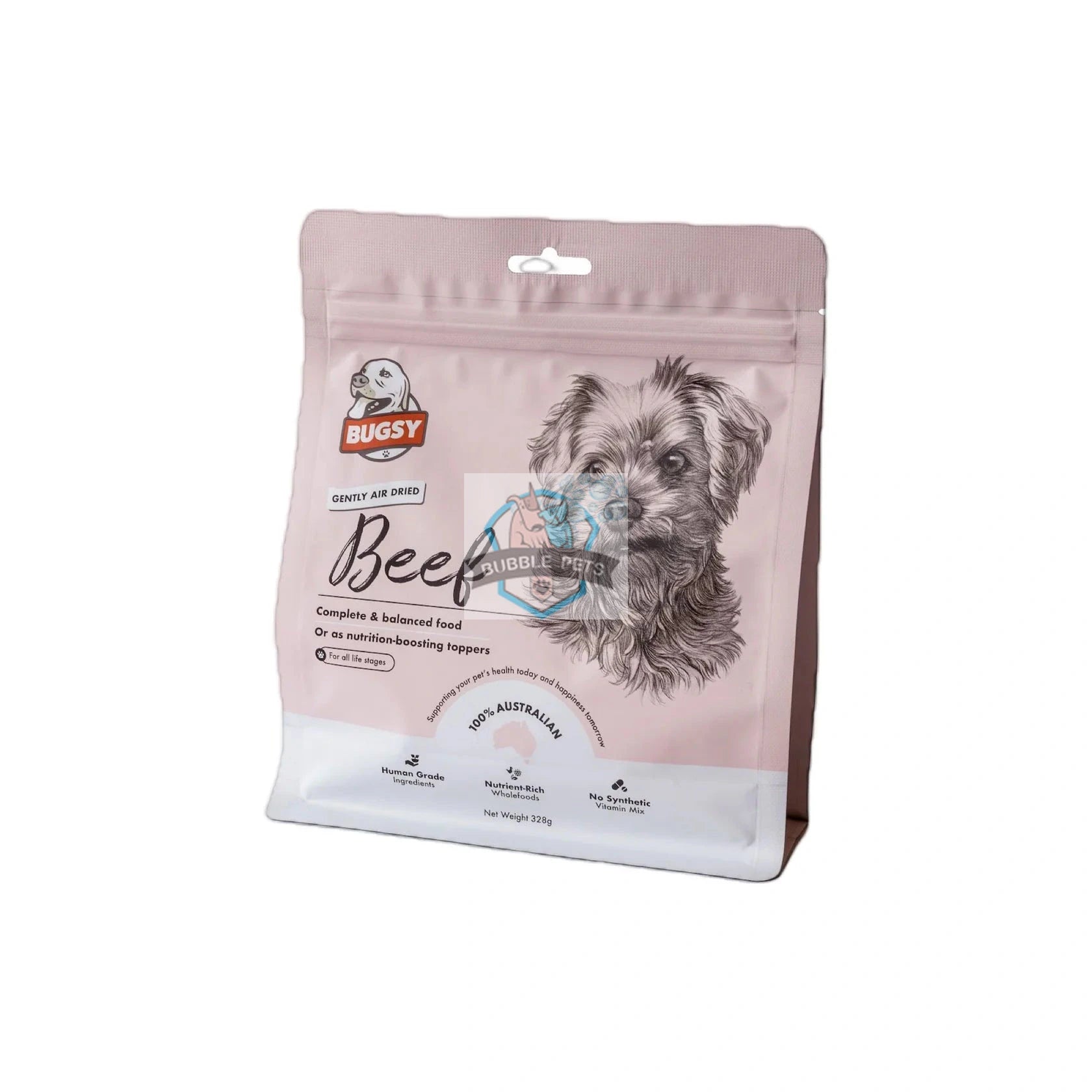 Bugsy Air Dried Beef Dog Food