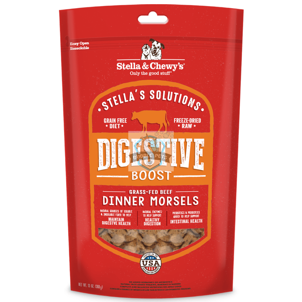 Stella & Chewy’s Stella’s Solutions Digestive Boost Freeze Dried Dinner Morsels