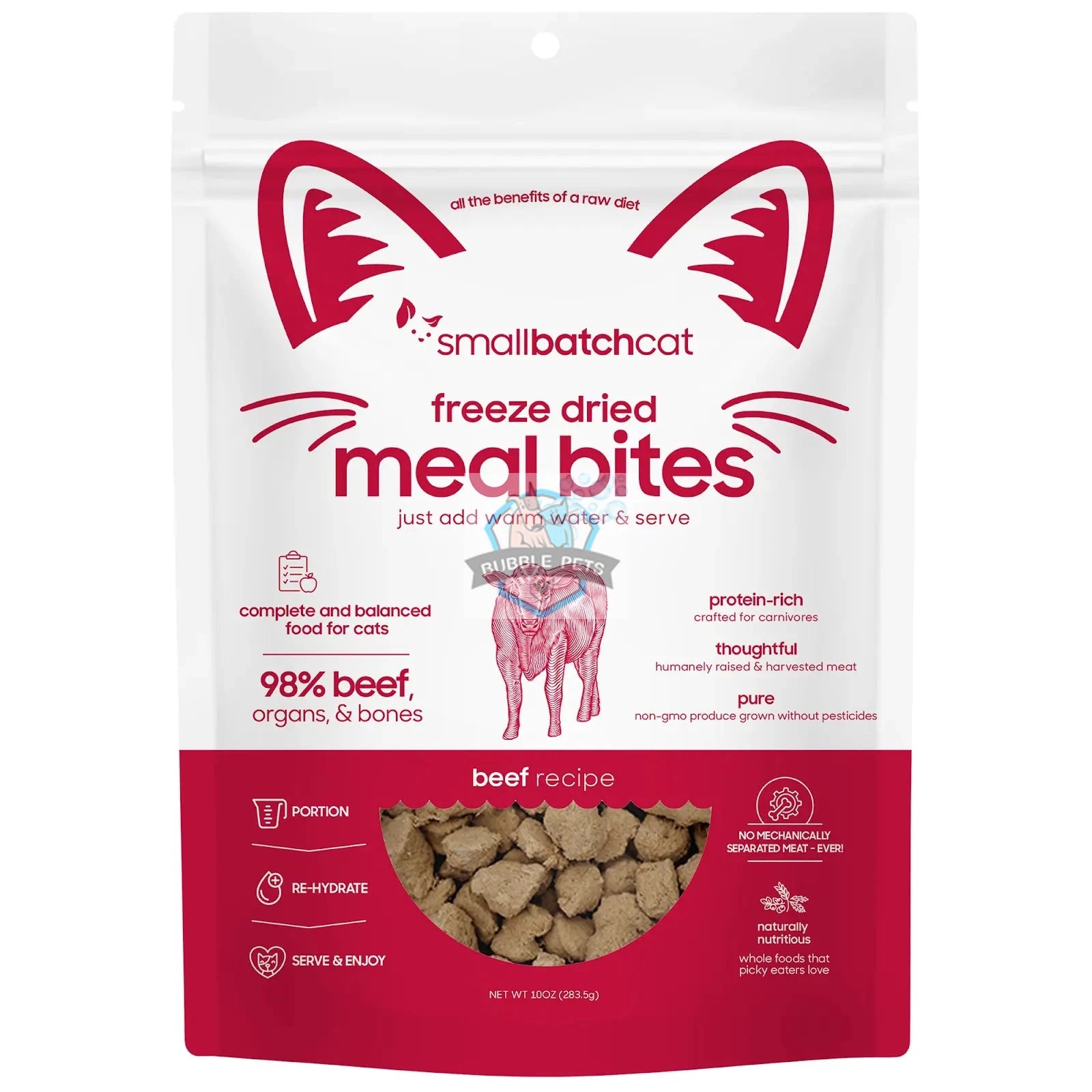 Smallbatch Beef Freeze-Dried Bites for Cats