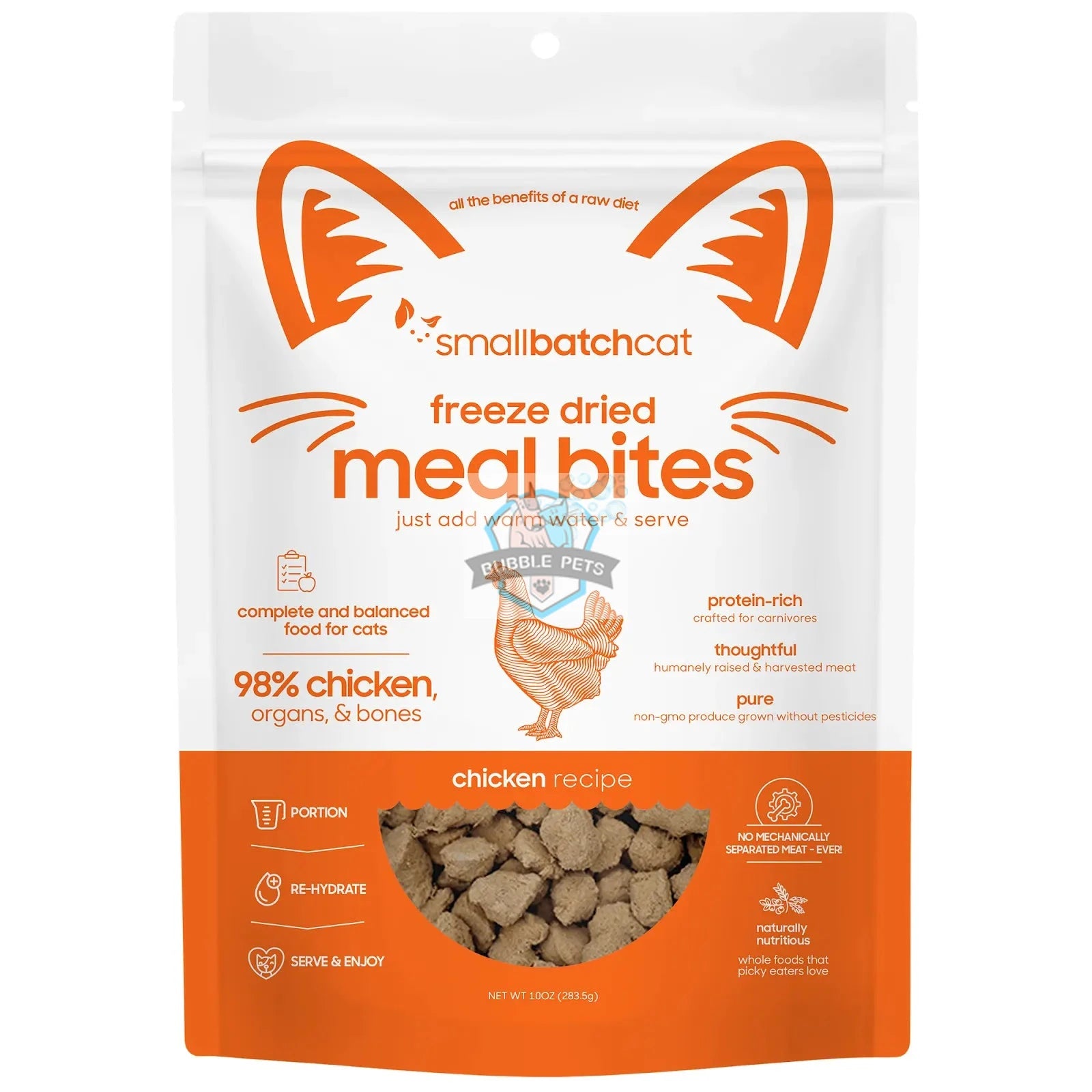 Smallbatch Chicken Freeze-Dried Bites for Cats