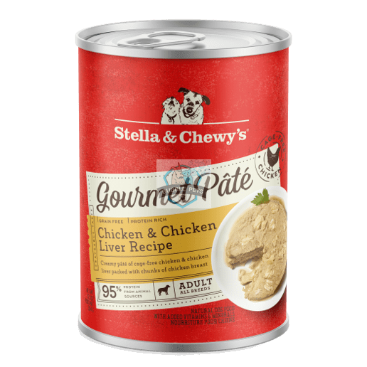 Stella & Chewy's Gourmet Pâté - Chicken & Chicken Liver Recipe Dog Food